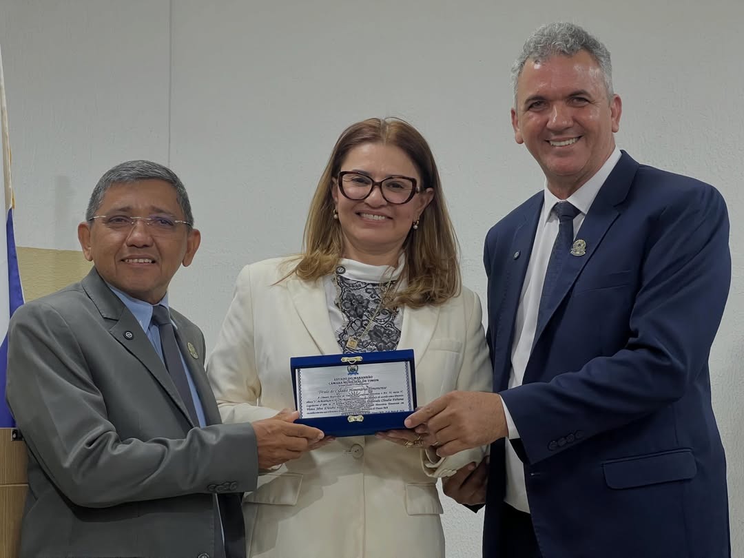 Cláudia Coutinho recebe título de Cidadã Timonense e reforça compromisso com Timon