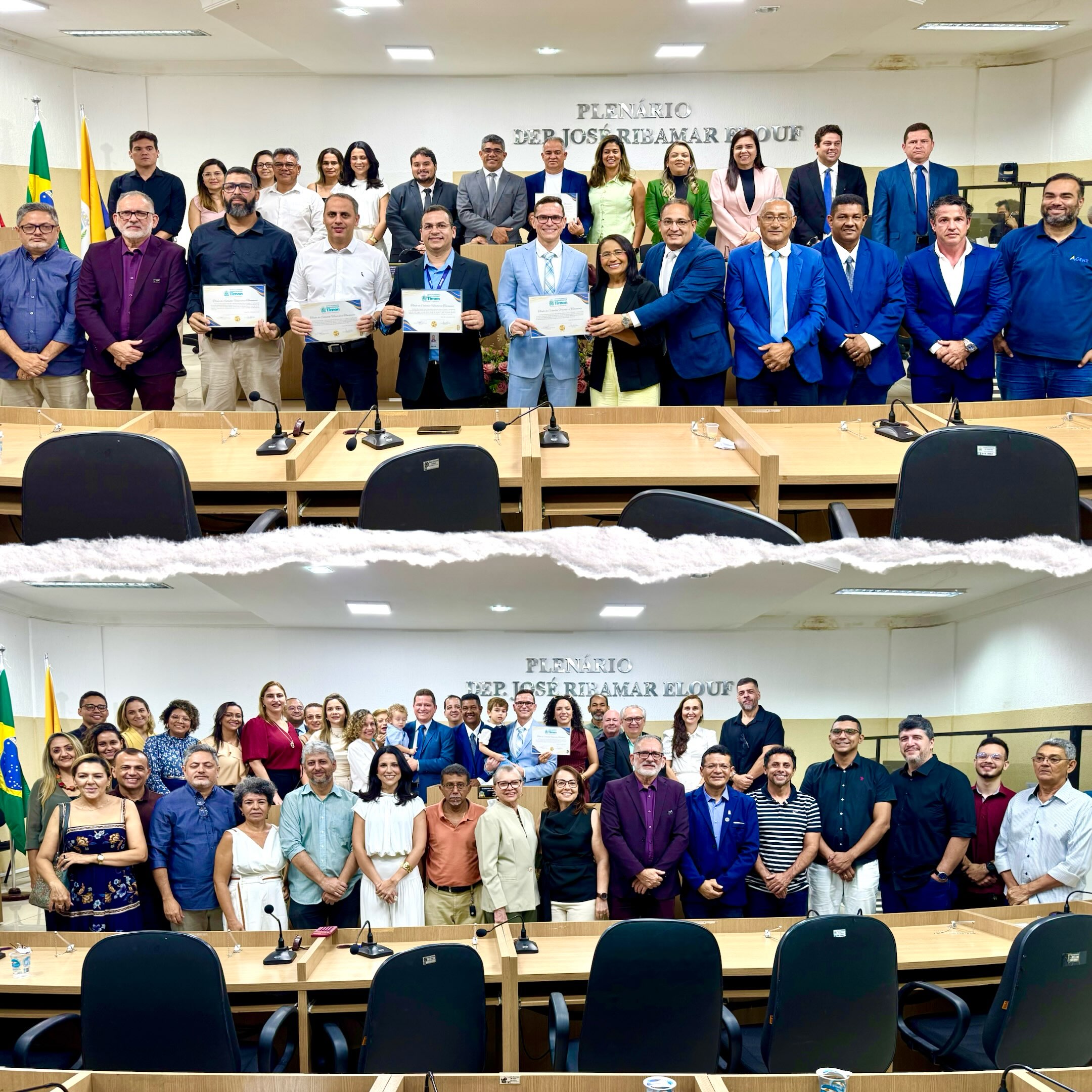 Câmara Municipal de Timon homenageia seis personalidades com o Título de Cidadão Timonense